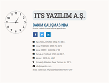 Tablet Screenshot of itsyazilim.com